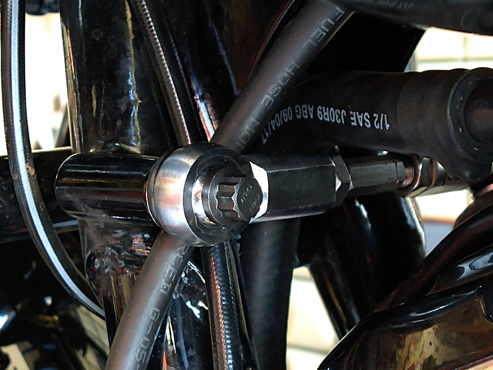 Cafes Customs Top Alignment Link for Harley Davidson Touring models
