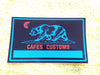 Cafes Customs Collectable Stickers