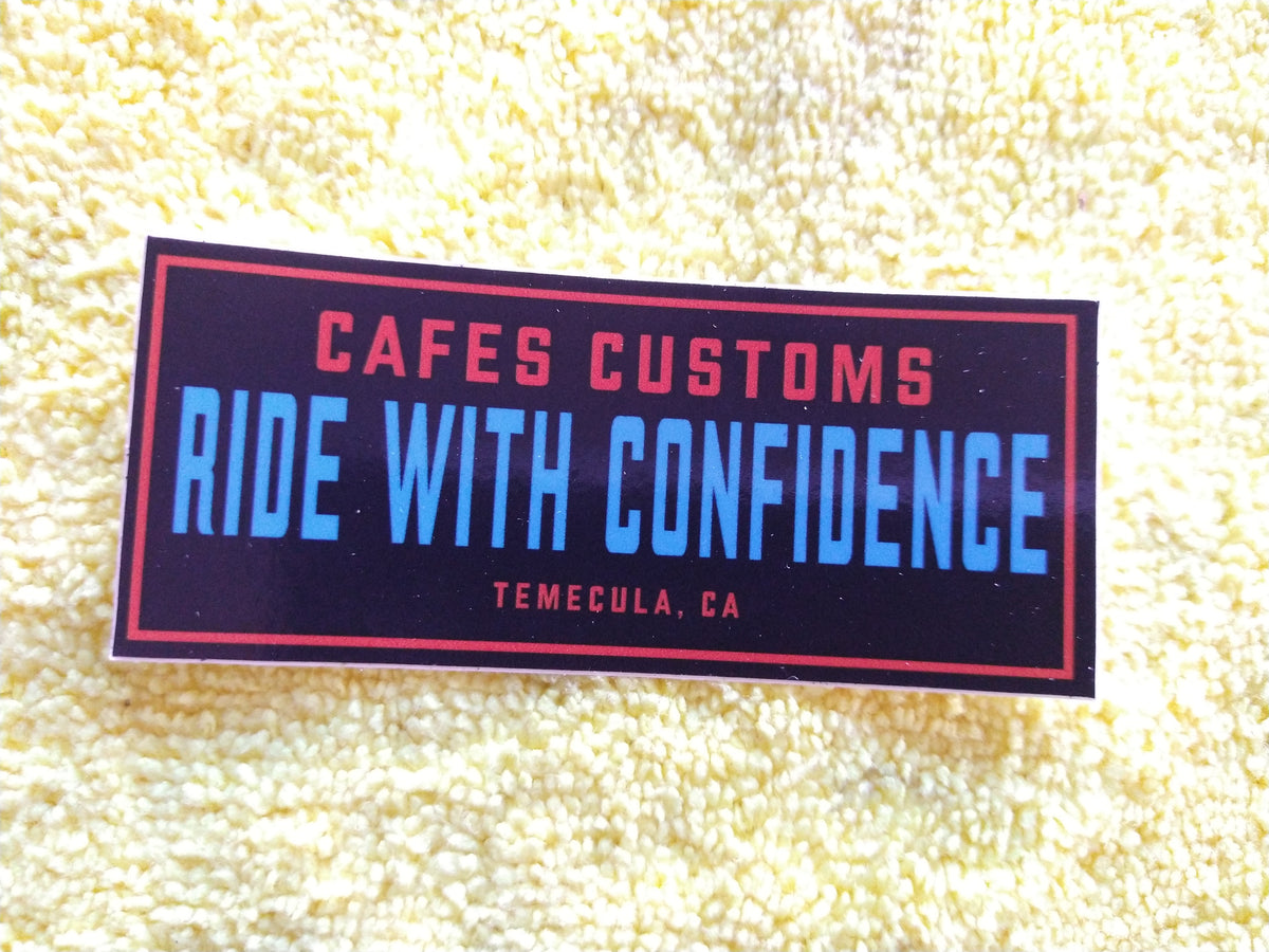 Cafes Customs Collectable Stickers