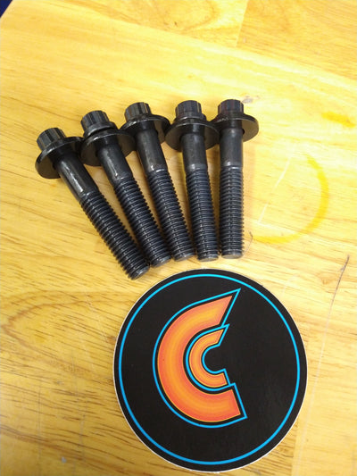 Cafes Customs Rear Sprocket Bolt Kit - FXD models - GRADE 9 - 12pt