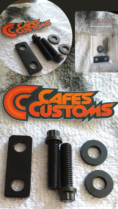 Cafes Customs Dyna Front Engine Mount Spacer Kit