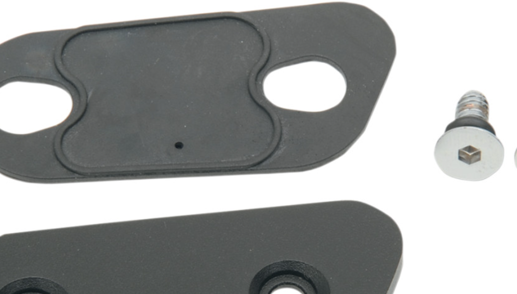 DRAG SPECIALTIES - Black Inspection Cover - &#39;04-&#39;22 XL