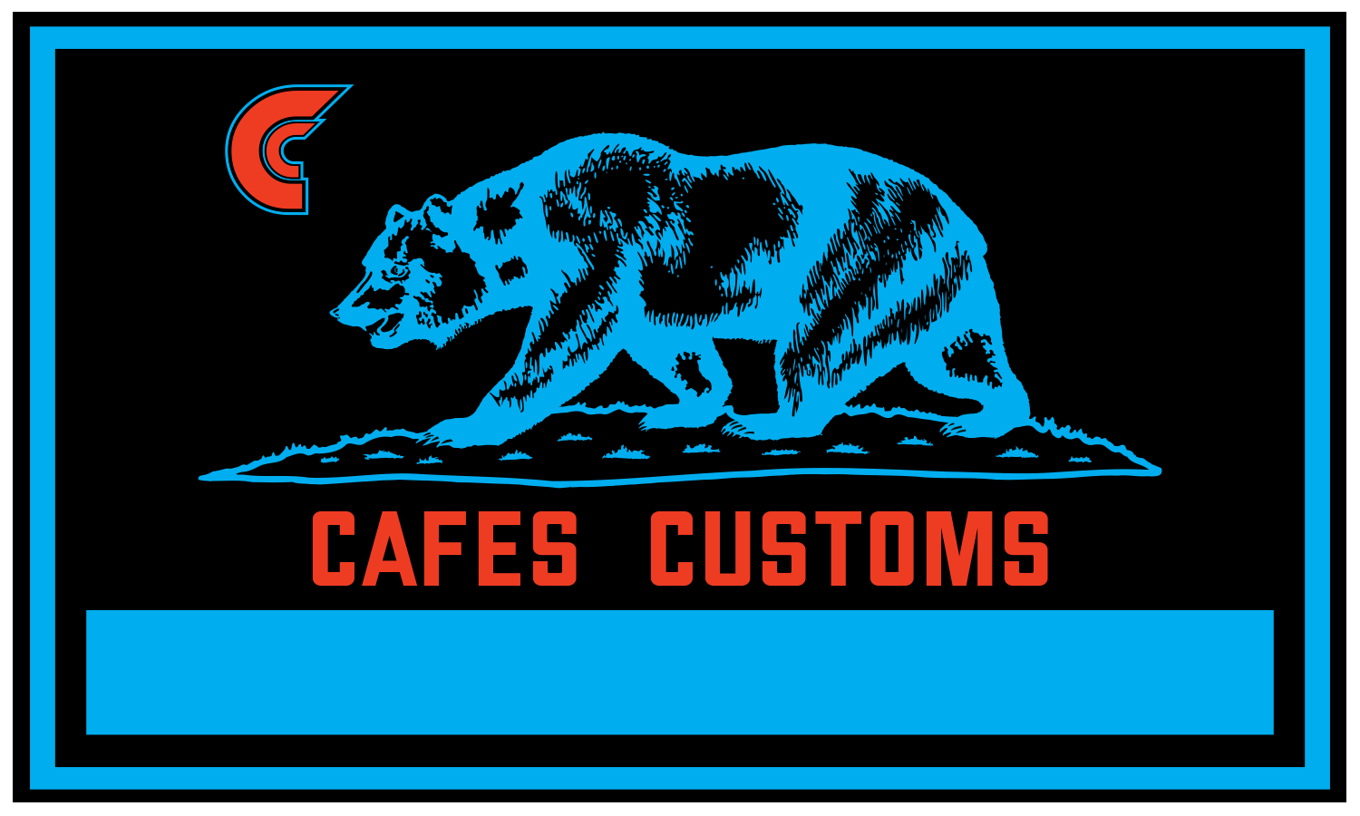 Cafes Customs Snap Back Hat