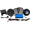 Hog Tunes - 225-Watt Amp/ 6-1/2" Front Speaker Kit - Road Glide Model years 2015 - 2022
