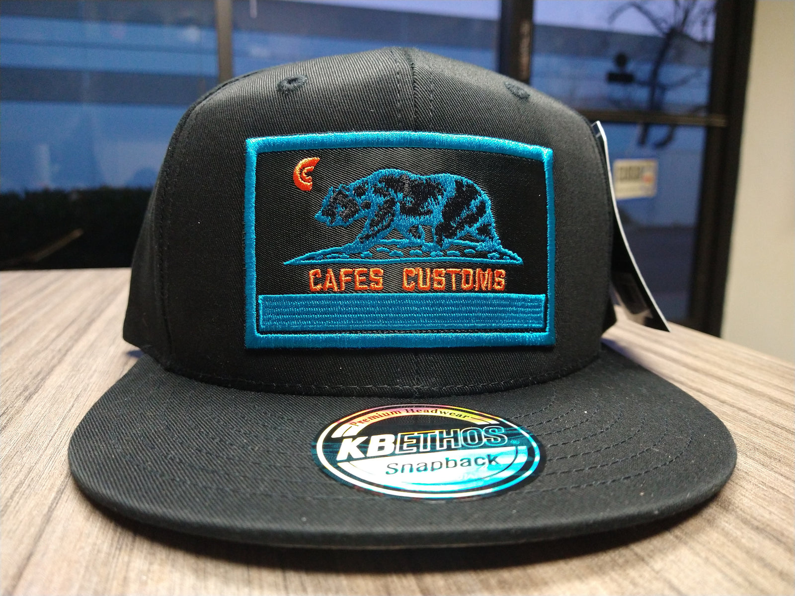 Cafes Customs Snap Back Hat