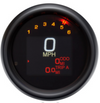 Dakota Digital Tank Speedometer - Black Bezel - 3-3/8" - '12+