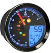 Koso North America Multi Function Speedometer/Tachometer - HD-04 - Black
